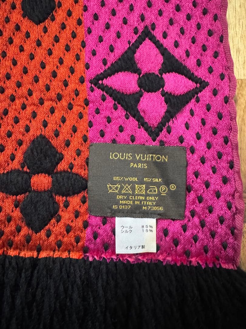 ルイヴィトン　マフラー　ロゴマニア