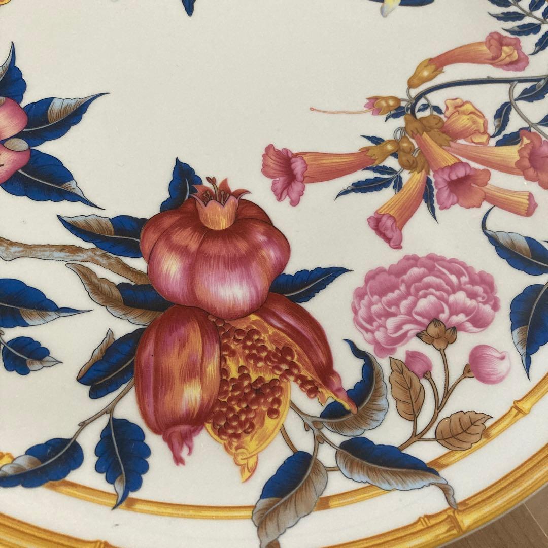 磁器ドパリ　オーロレトロピカルヴィンテージプレート