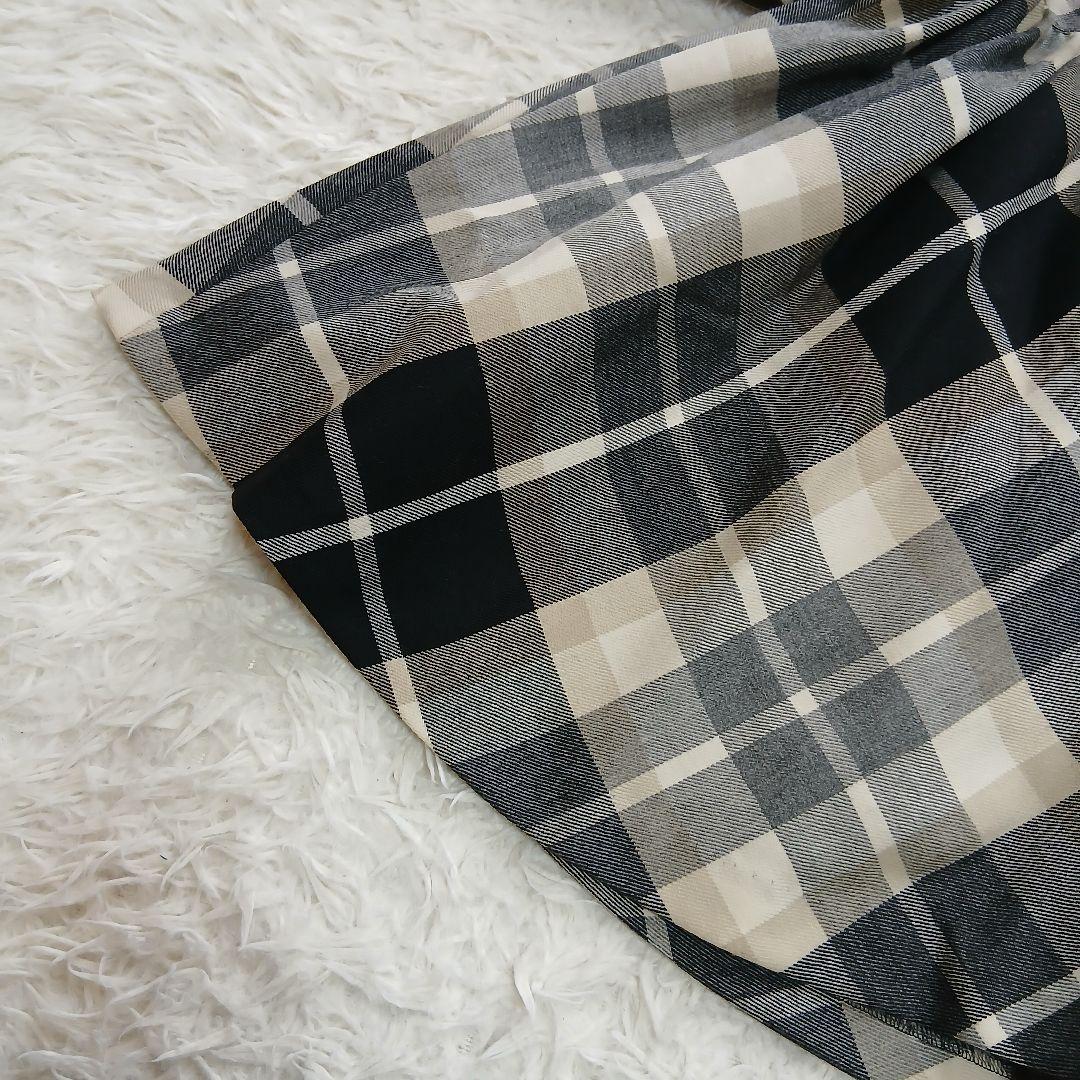 【美品BURBERRY BLUE LABEL】ノバチェックベルト付ワンピース