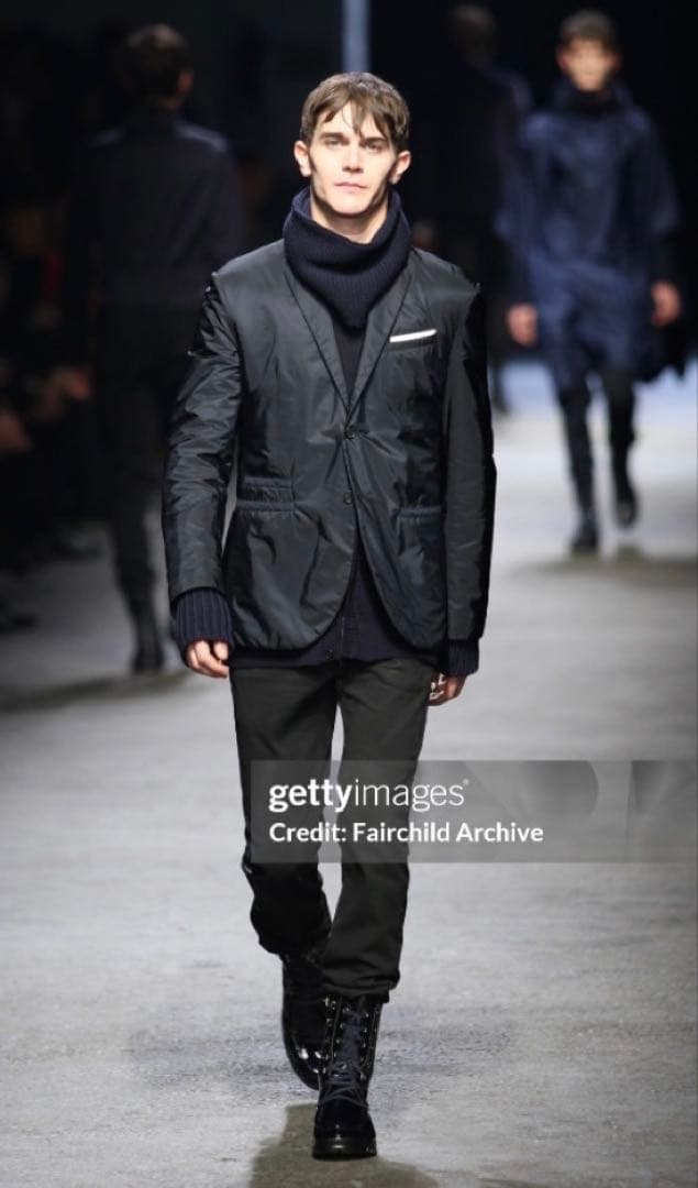 NEIL BARRETT ナイロン ジャケット ニールバレット 黒 44