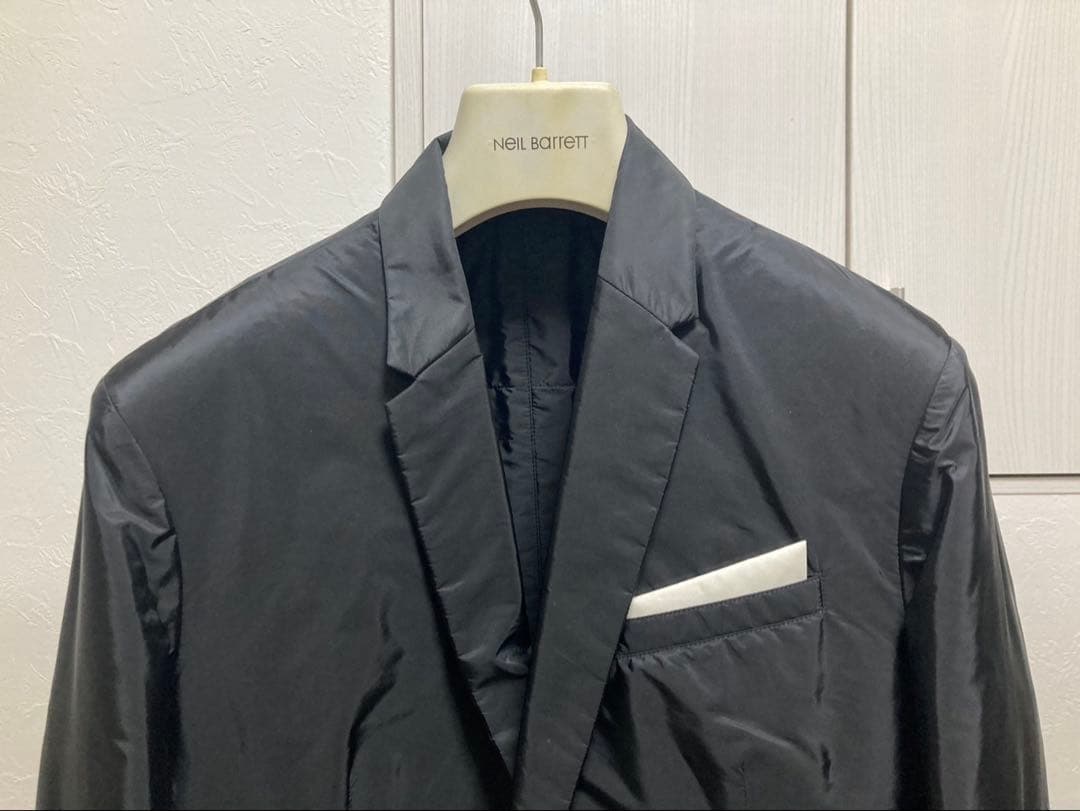 NEIL BARRETT ナイロン ジャケット ニールバレット 黒 44