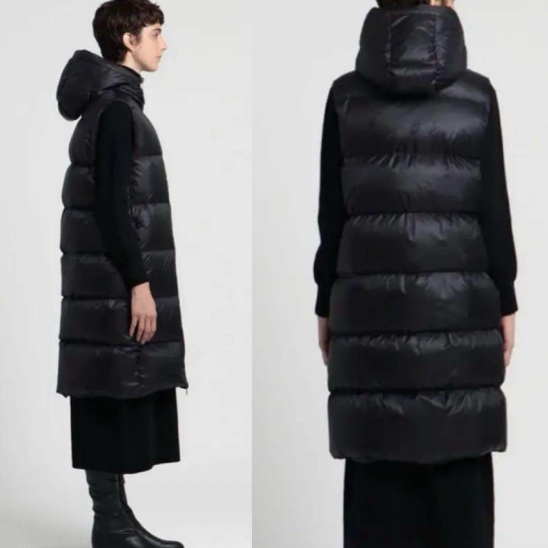Theory 23AW 完売 ロングダウンベスト パッファーベスト