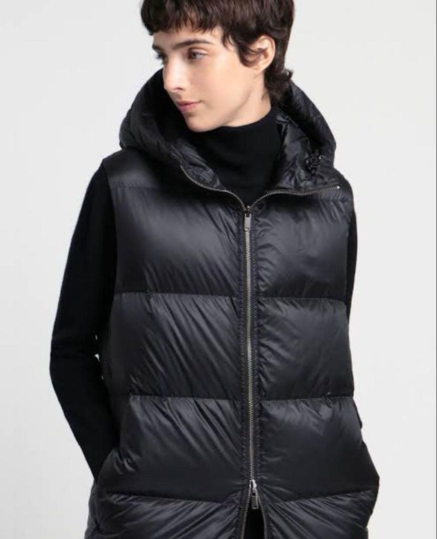 Theory 23AW 完売 ロングダウンベスト パッファーベスト