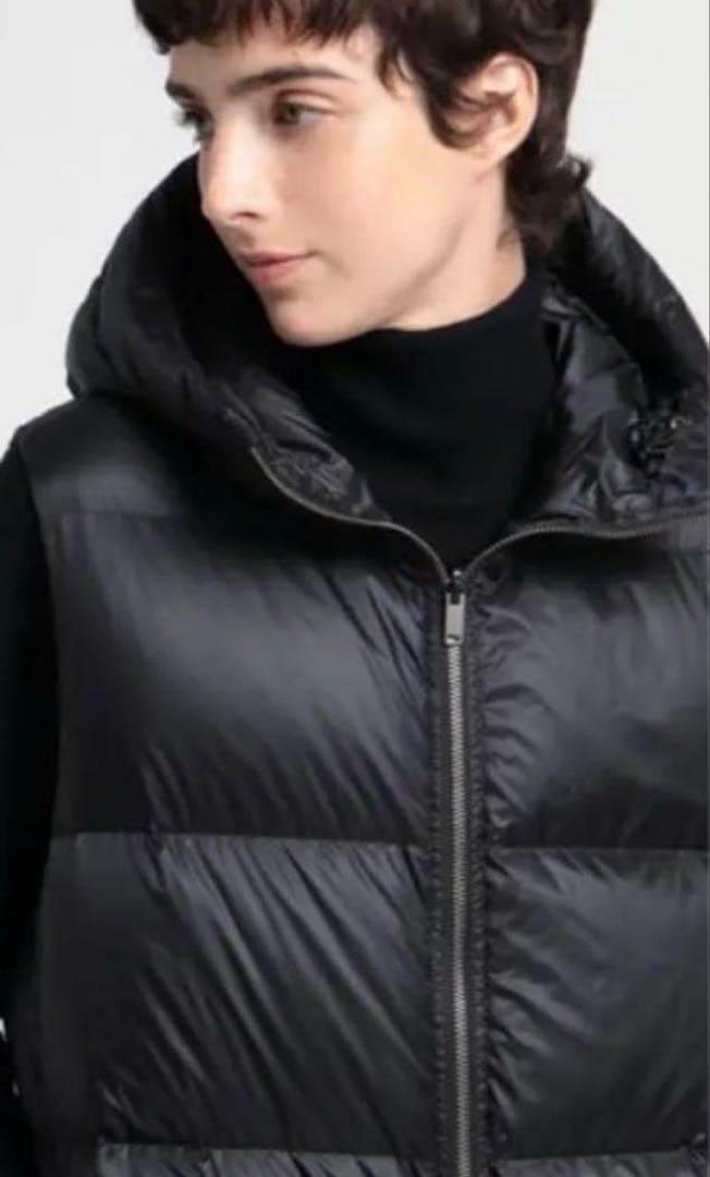 Theory 23AW 完売 ロングダウンベスト パッファーベスト