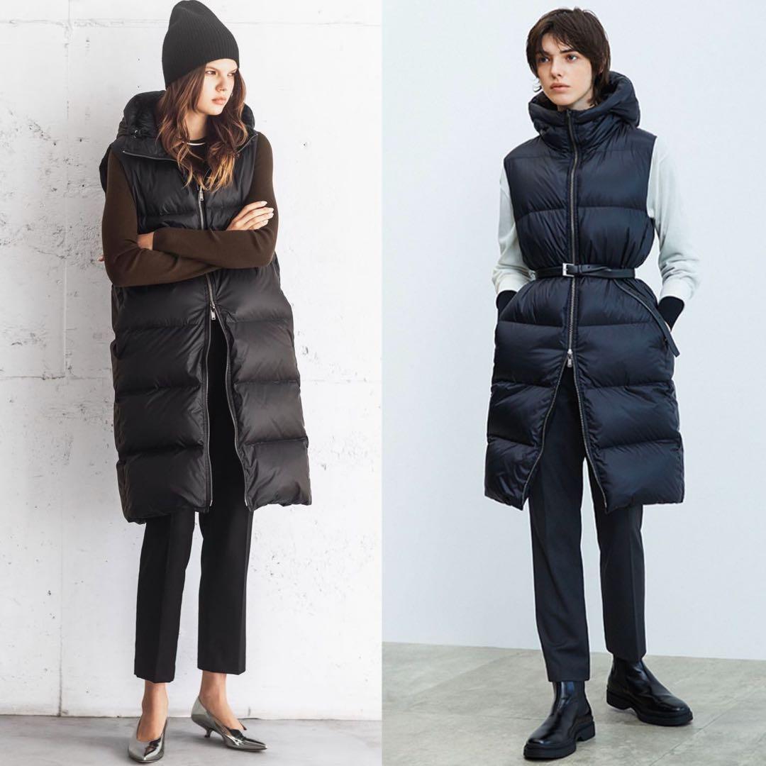 Theory 23AW 完売 ロングダウンベスト パッファーベスト