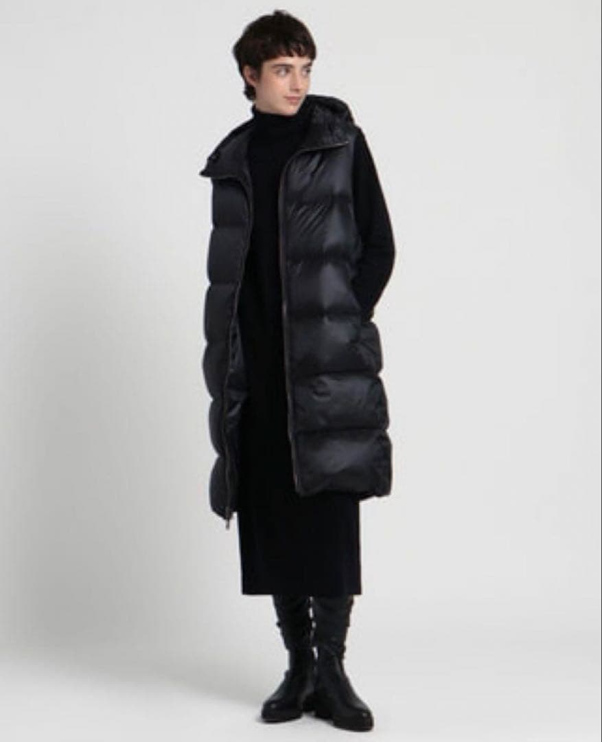 Theory 23AW 完売 ロングダウンベスト パッファーベスト