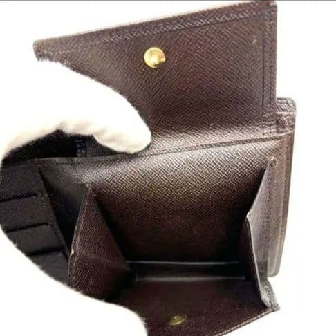 美品‼️ルイヴィトン ダミエ 二つ折り財布￥23,000円→￥18,500円