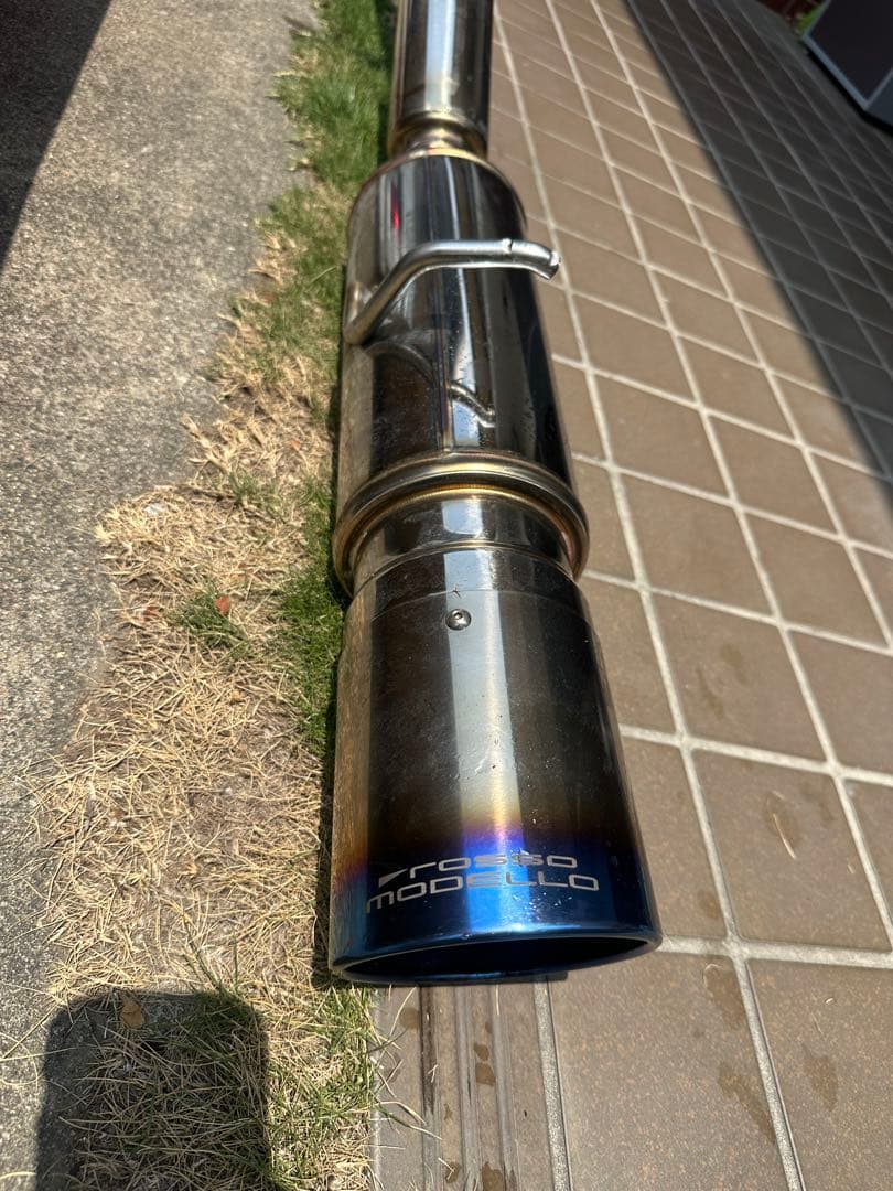 タルタル。G's GR専用 プリウスα アルファ マフラー　ロッソモデロ