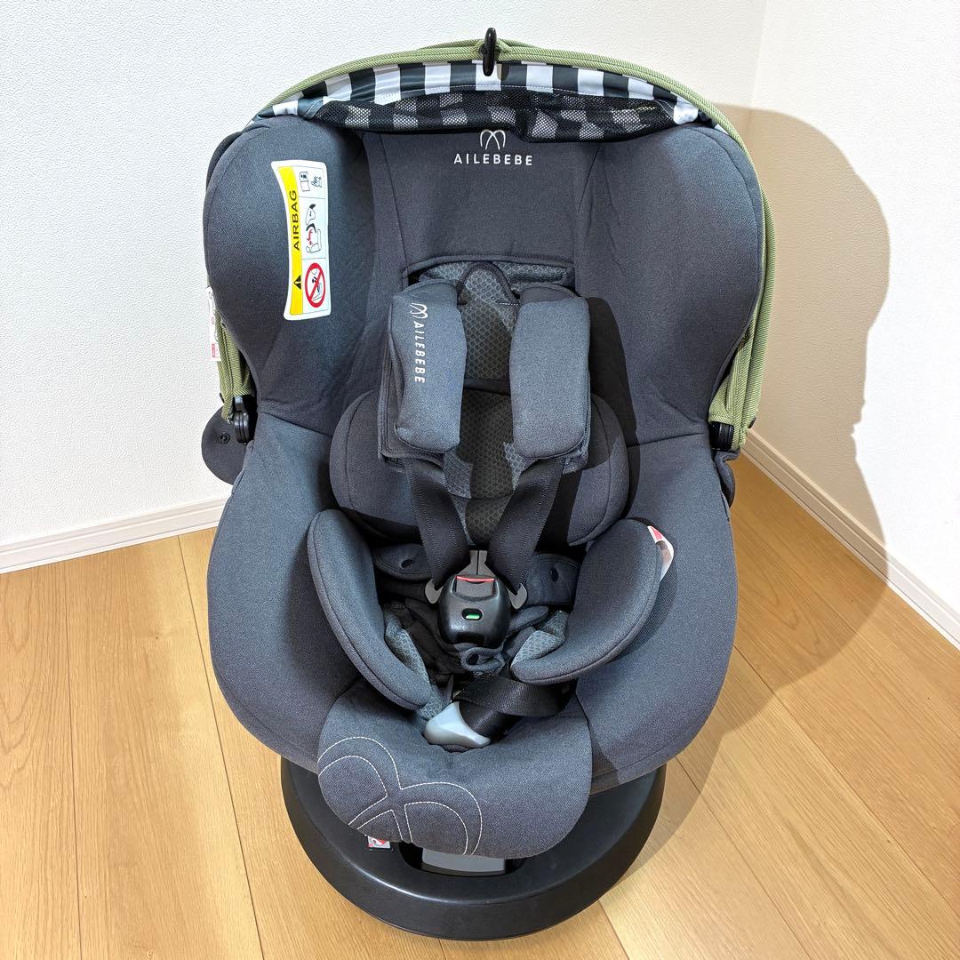 美品✨ AILEBEBE クルット5 Oui ISOFIX アカホン限定
