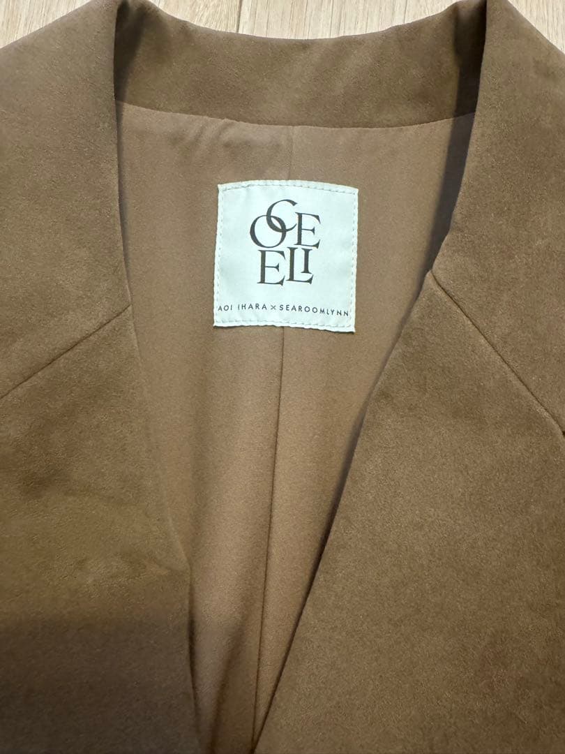 searoomlynn✳︎collab スエードライクオーバージャケット