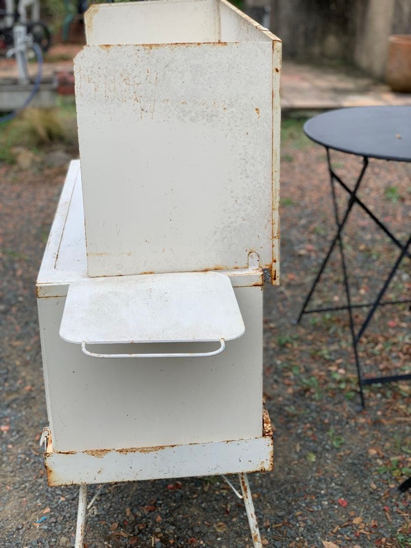 france ヴィンテージ 折り畳みラック キャンプ キャビネット