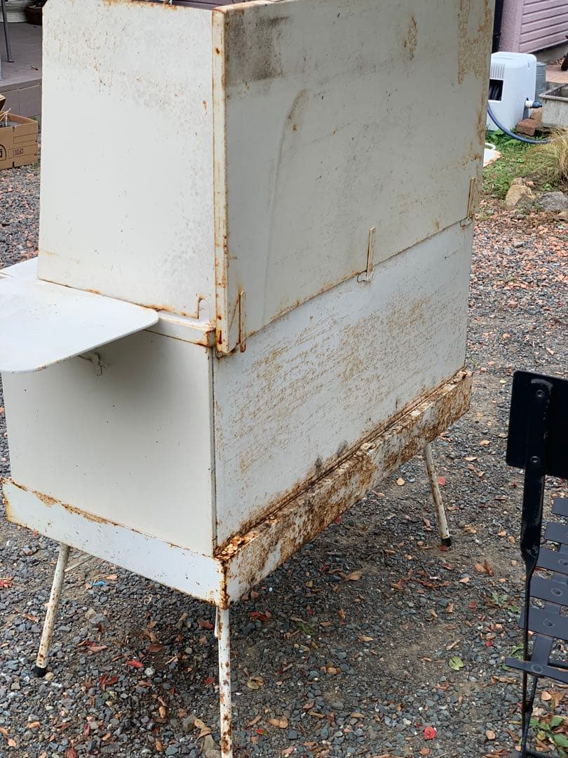 france ヴィンテージ 折り畳みラック キャンプ キャビネット