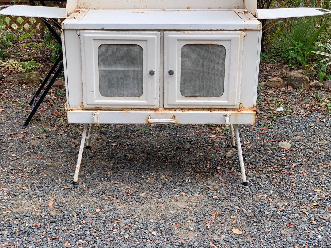 france ヴィンテージ 折り畳みラック キャンプ キャビネット