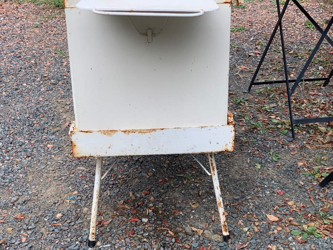 france ヴィンテージ 折り畳みラック キャンプ キャビネット