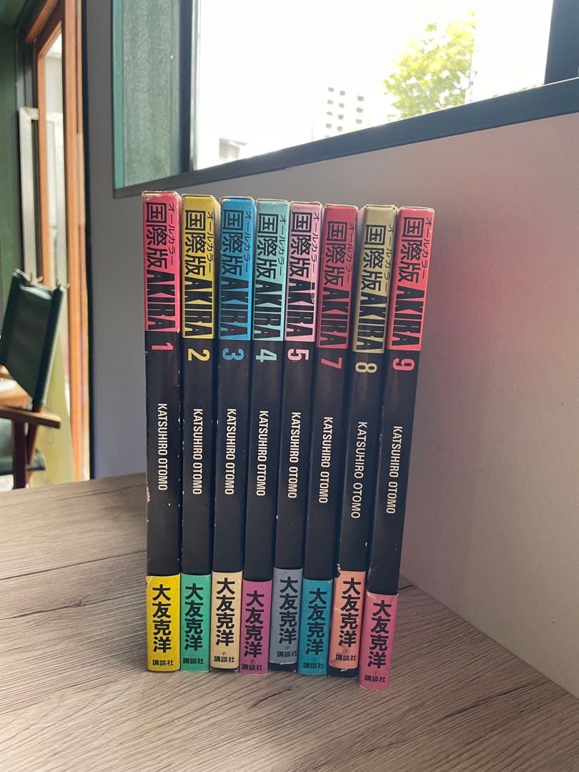 AKIRA オールカラー国際版 ポスター 翻訳書完品12345789