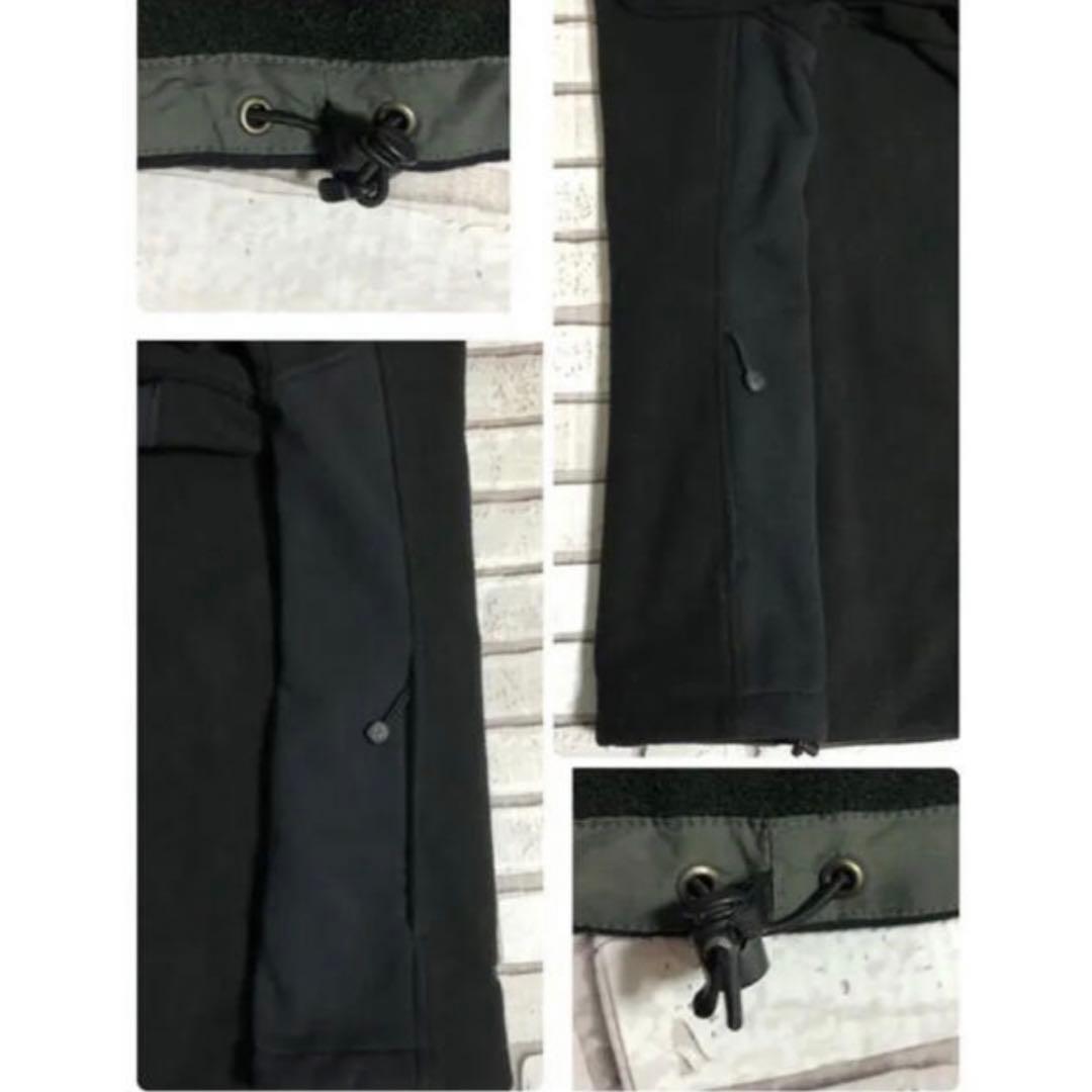 超希少 【ジェニー】刺繍ロゴ ブラック×ブラック フリース ジャケット