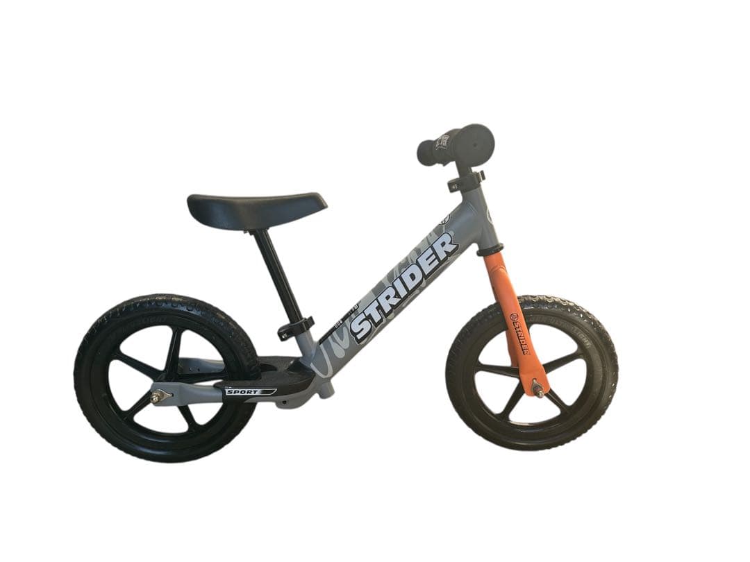 STRIDER バランスバイク 神山隆二　限定モデル12インチ グレー・オレンジ