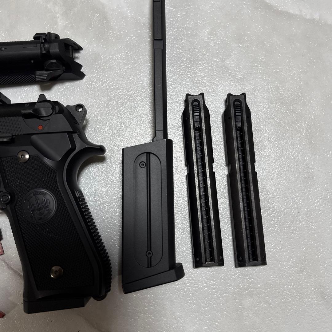 マルイ　M9A1 電動ガン ブラック 3マガジン付き　リポ化済み