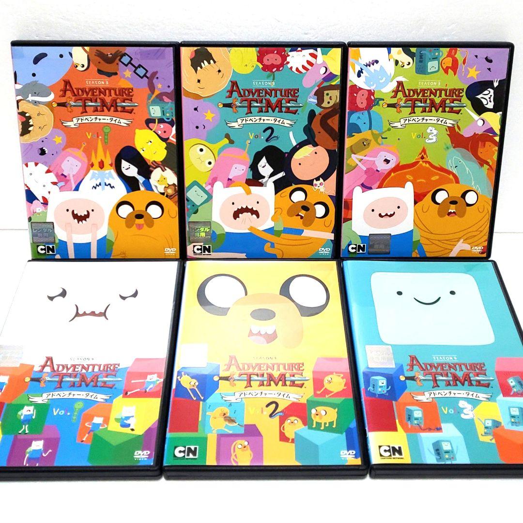 アドベンチャー・タイム シーズン 3 4 DVD 全巻 セット アニメ
