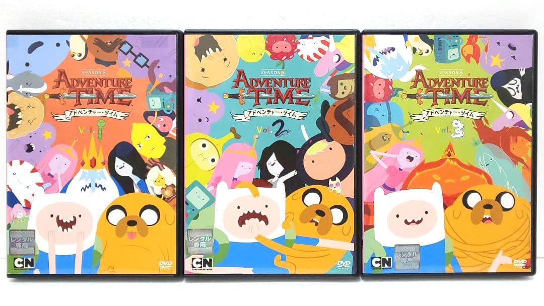 アドベンチャー・タイム シーズン 3 4 DVD 全巻 セット アニメ