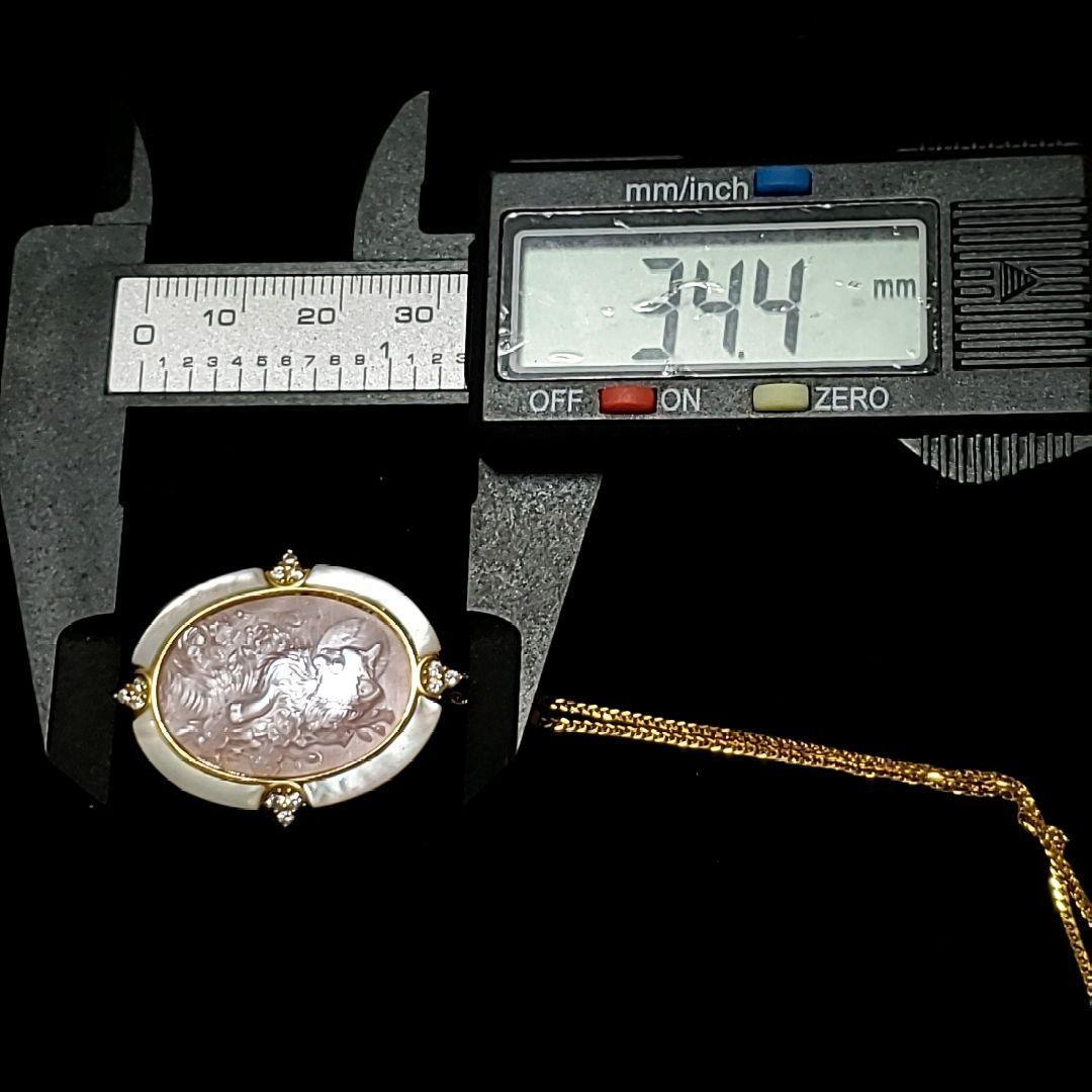 ぐれにゃん出品です おまとめ3点 瑪瑙カメオ シェルカメオ 淡水パール