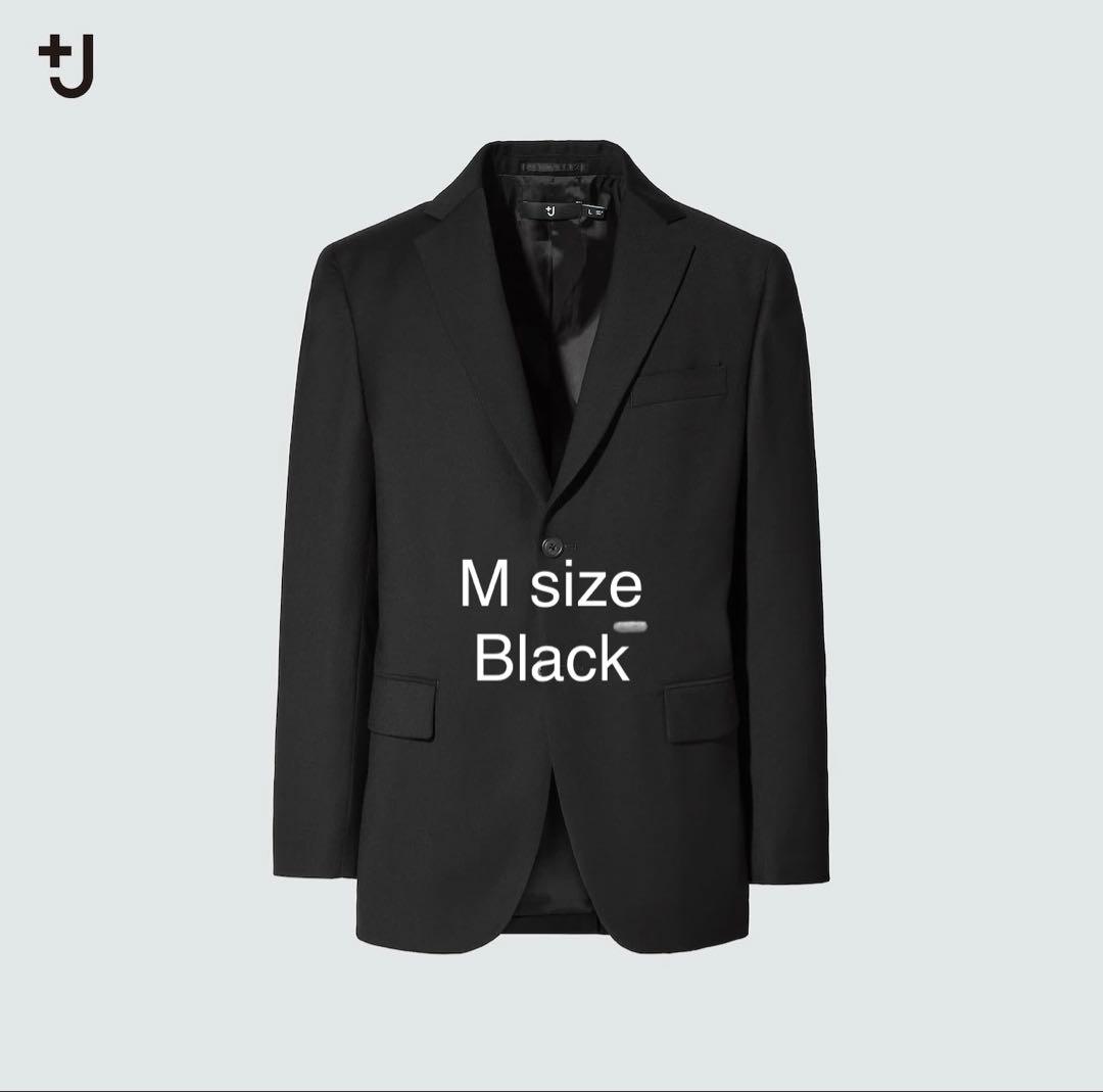 ユニクロ　+J ブラック Mサイズ セットアップ