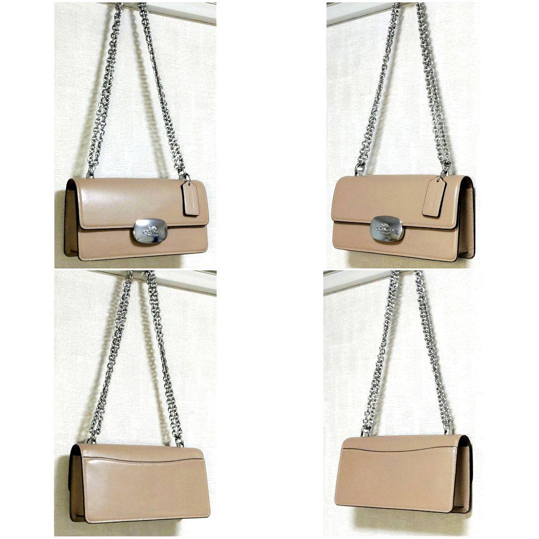 ☆COACH/コーチ☆チェーンショルダー☆オールレザー☆