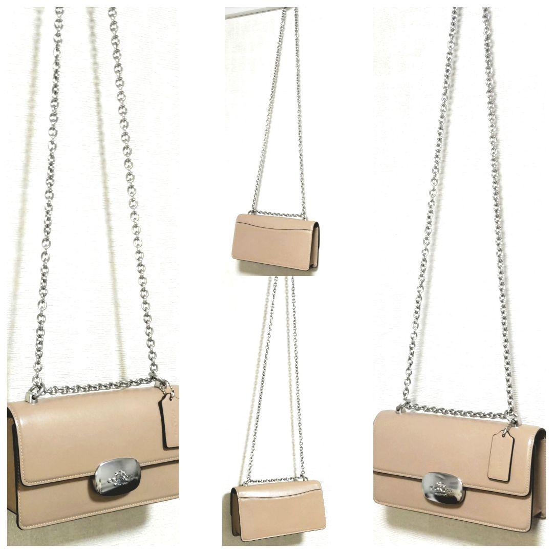 ☆COACH/コーチ☆チェーンショルダー☆オールレザー☆