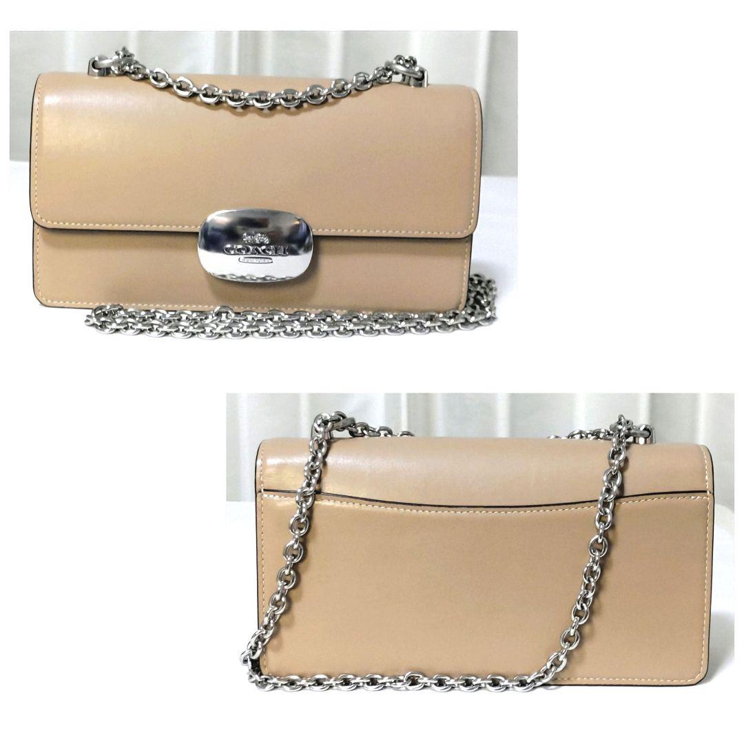 ☆COACH/コーチ☆チェーンショルダー☆オールレザー☆
