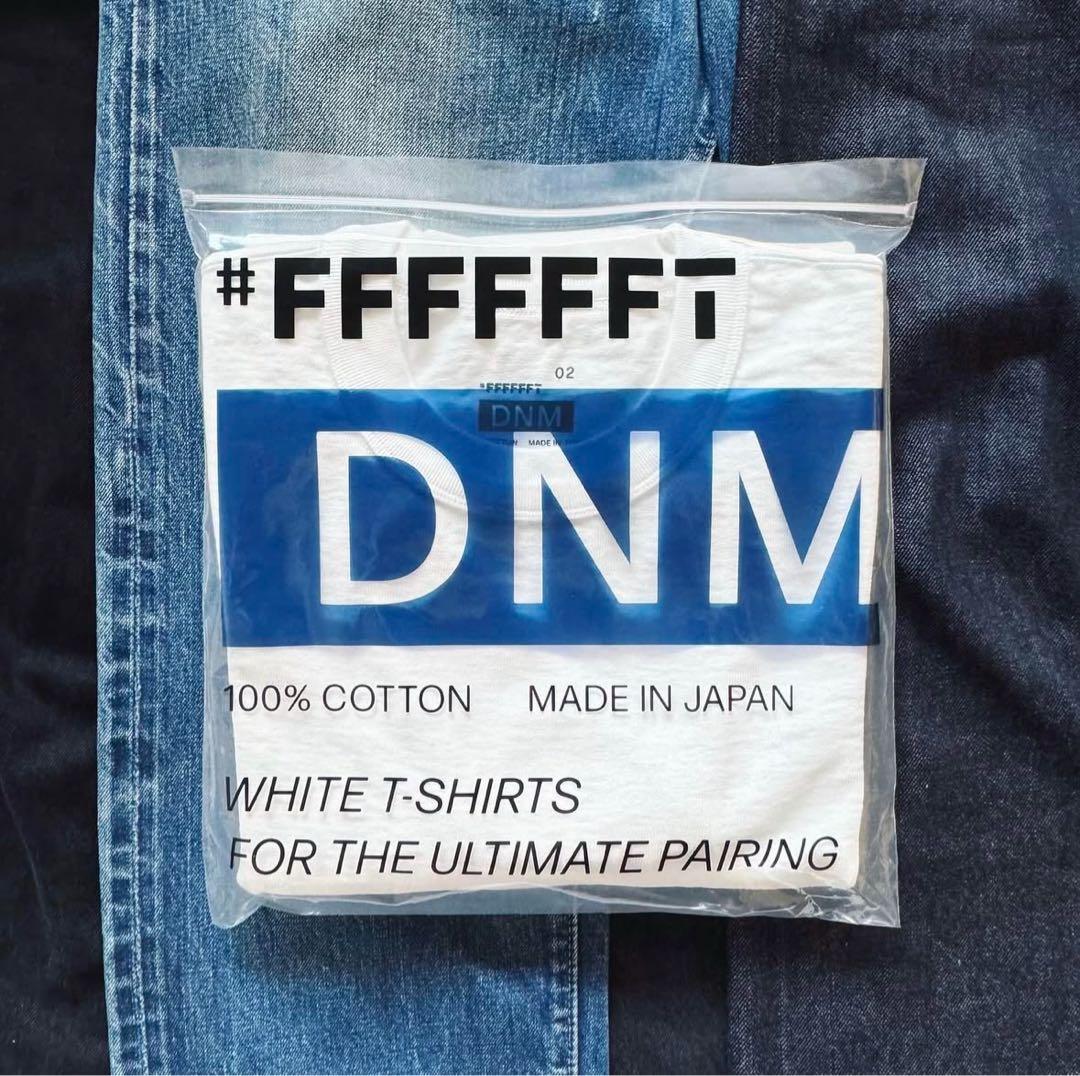 店舗限定 FFFFFFT DNM size02 M 白T 木村拓哉 新品未使用品