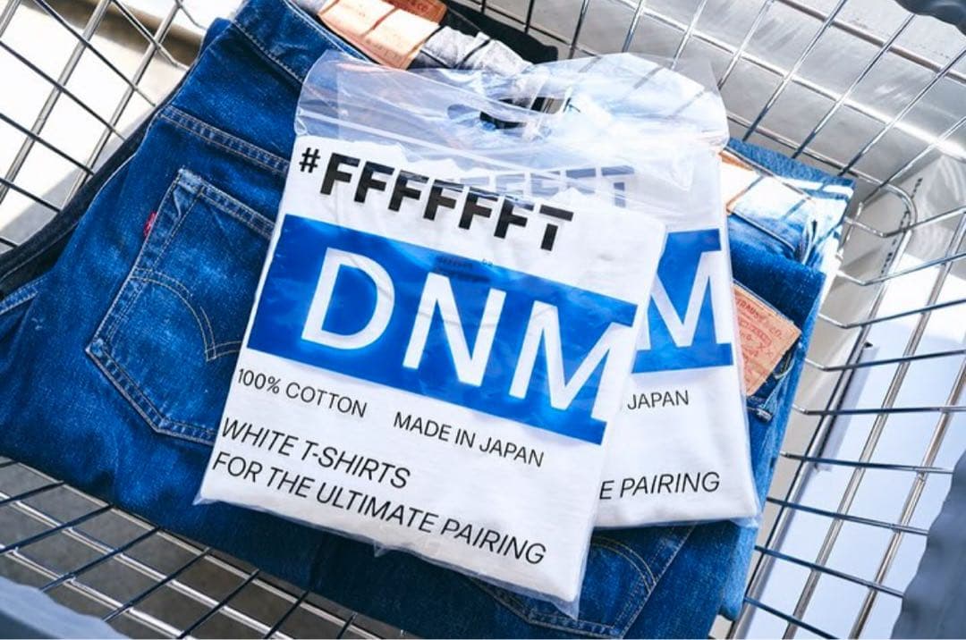 店舗限定 FFFFFFT DNM size02 M 白T 木村拓哉 新品未使用品