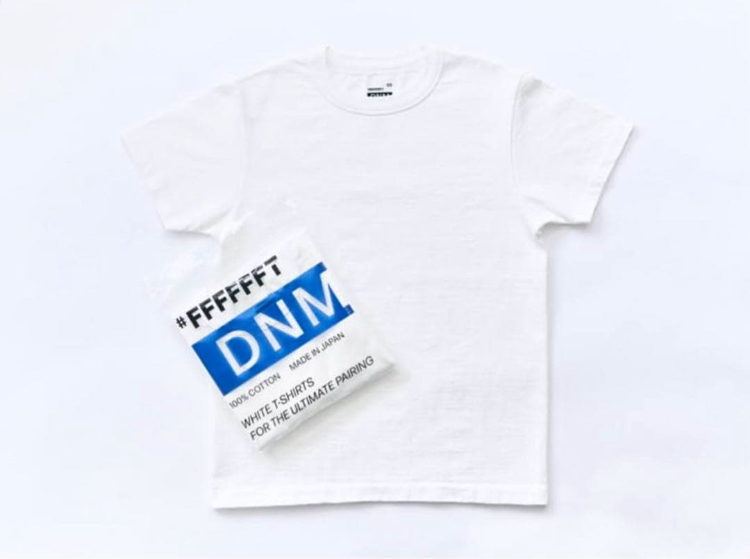 店舗限定 FFFFFFT DNM size02 M 白T 木村拓哉 新品未使用品