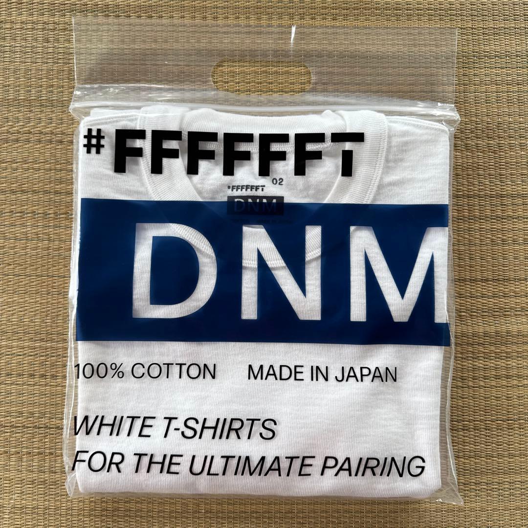 店舗限定 FFFFFFT DNM size02 M 白T 木村拓哉 新品未使用品