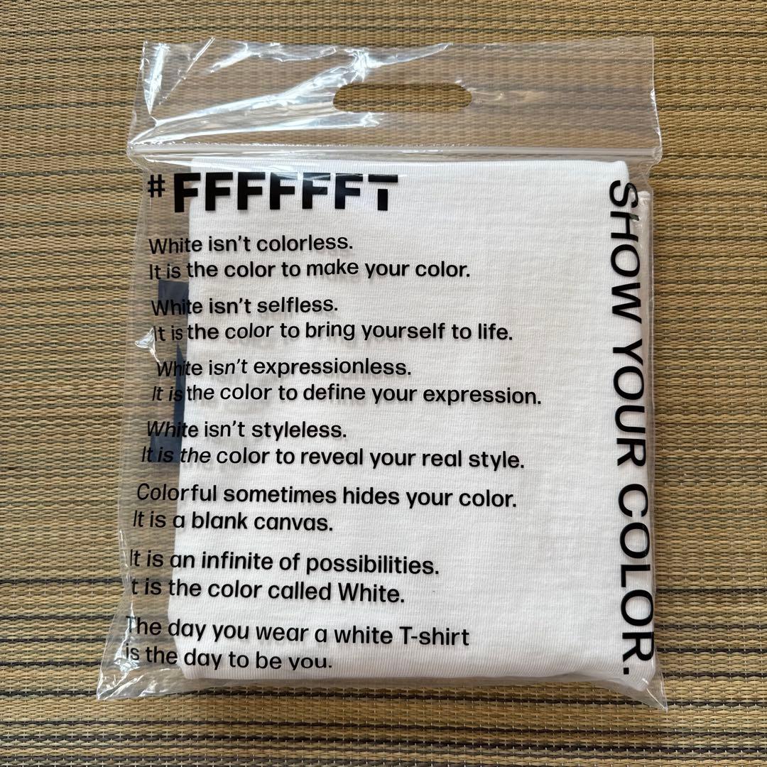 店舗限定 FFFFFFT DNM size02 M 白T 木村拓哉 新品未使用品