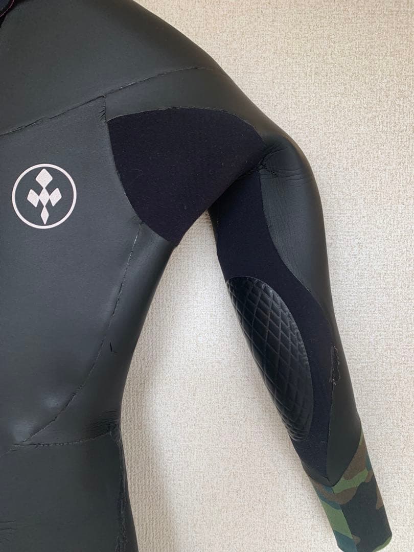 セミドライ ウエットスーツ 5mm ブラック レディース 子供