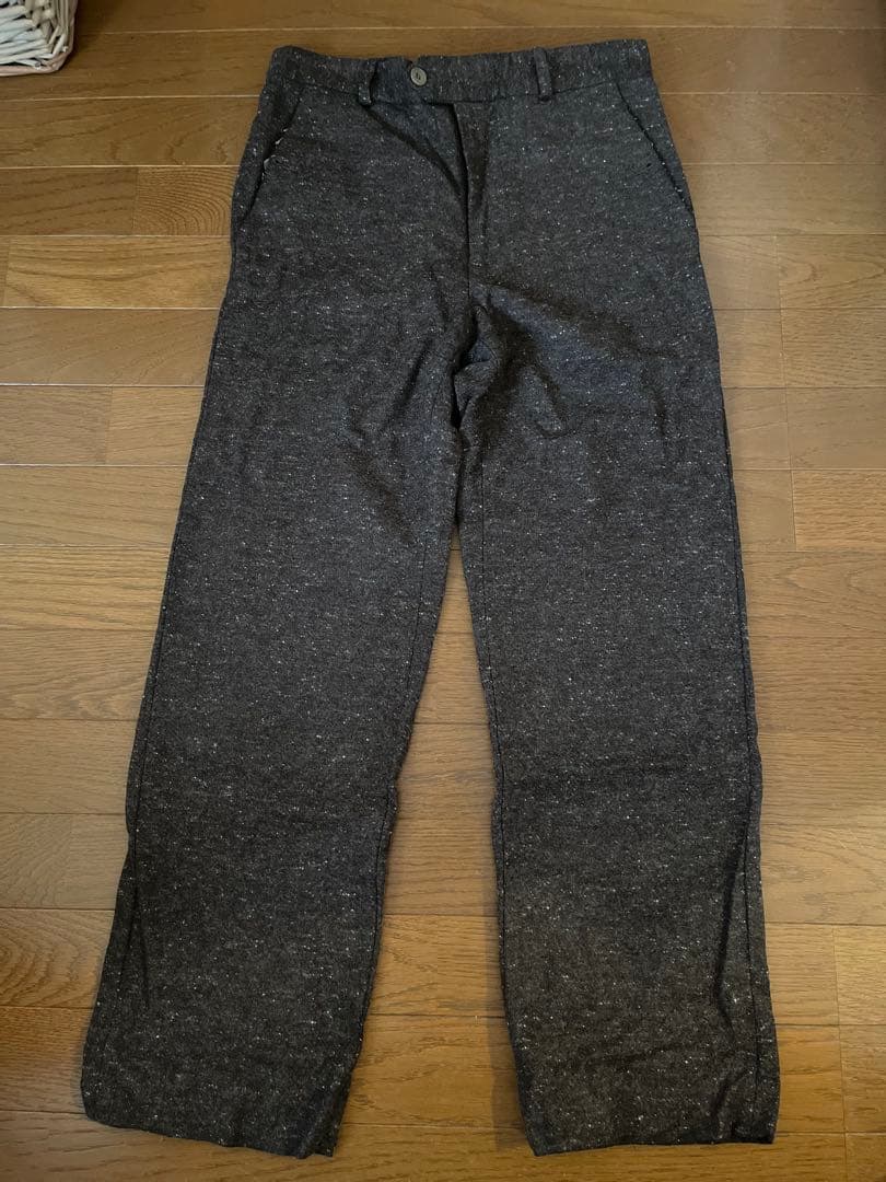 FRANK LEDER フランクリーダー　ウールパンツ　スラックス　Sサイズ