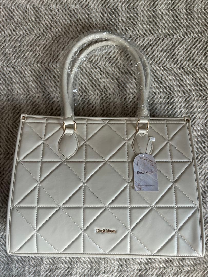 バッグ Rose Muse quilting big tote bag
