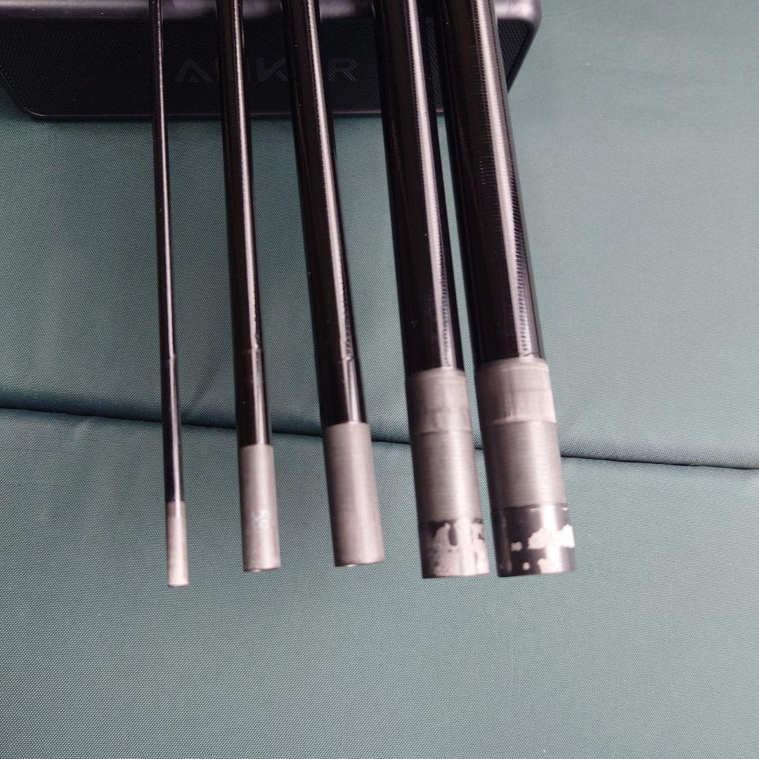 竿パーツ@#1〜5番セット　がまかつダンシングマスターMH90