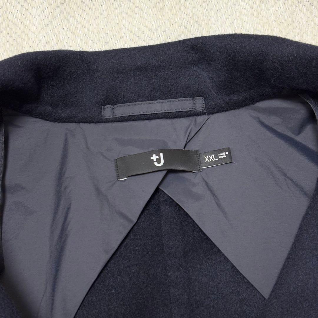 美品 UNIQLO +J カシミヤ ウール ジャケットコート オーバーサイズ
