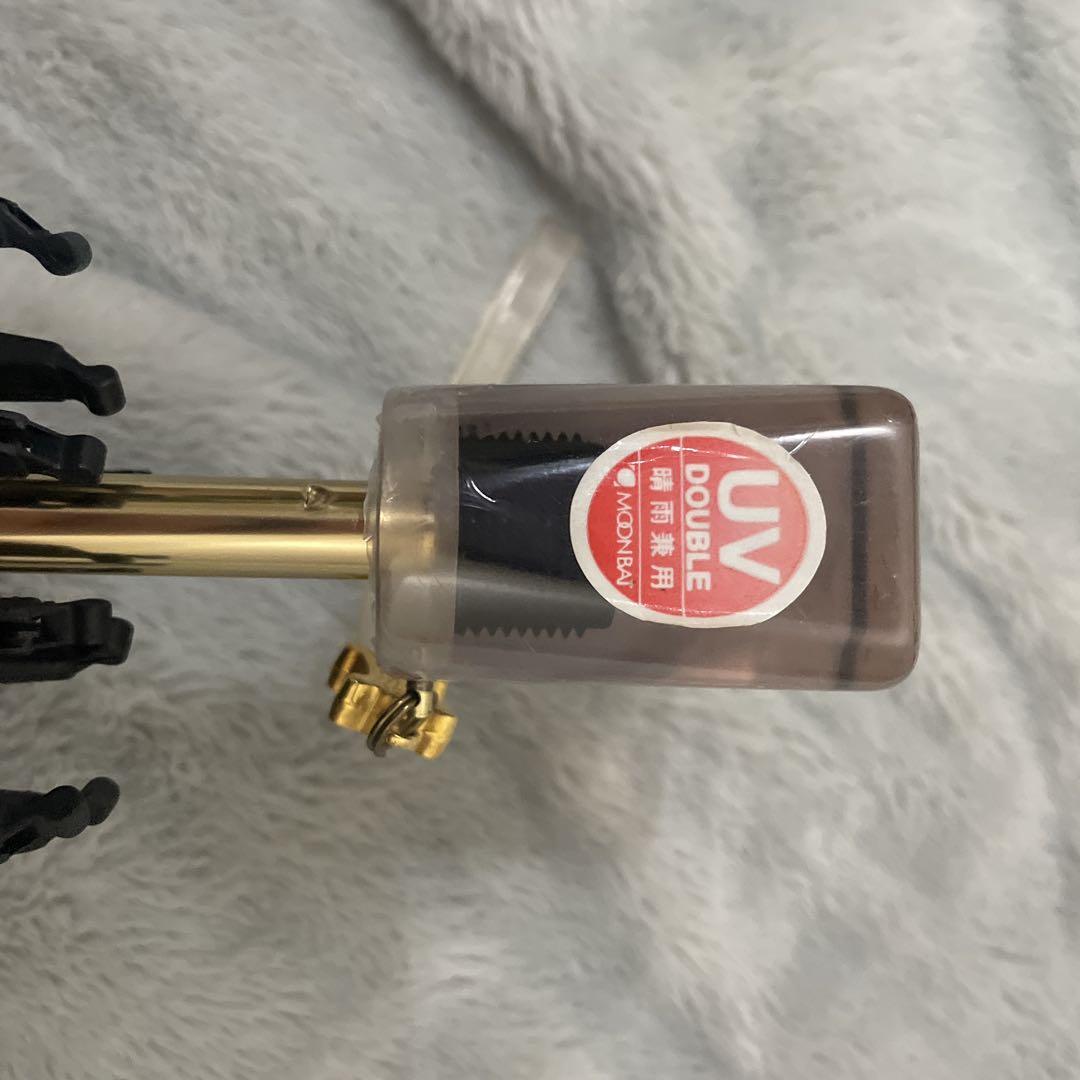 CELINE セリーヌ 折りたたみ傘 グレー UVカット 晴雨兼用