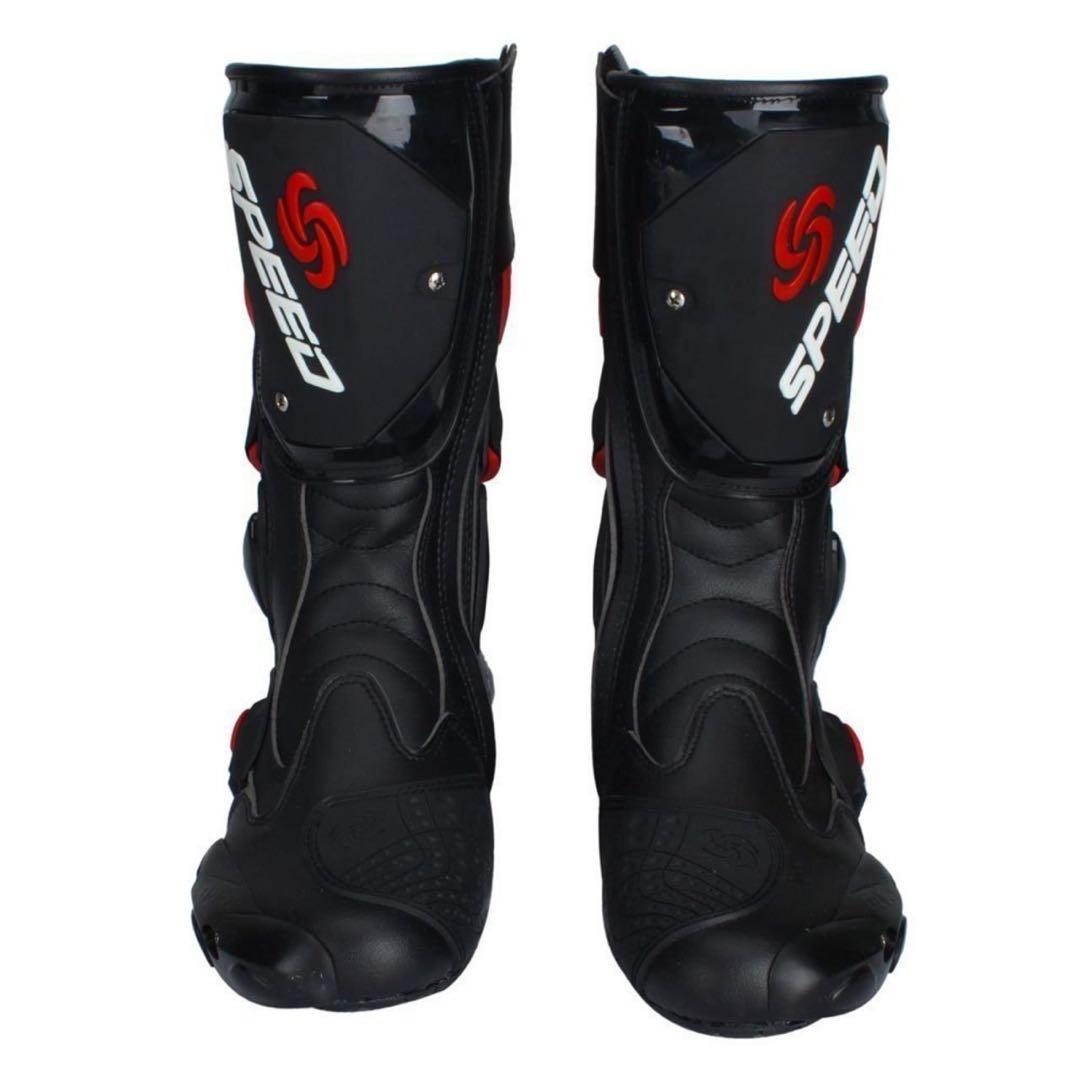 バイク用ブーツ　レーシングブーツ　ライダースブーツ　バイク用ジャーズ　27