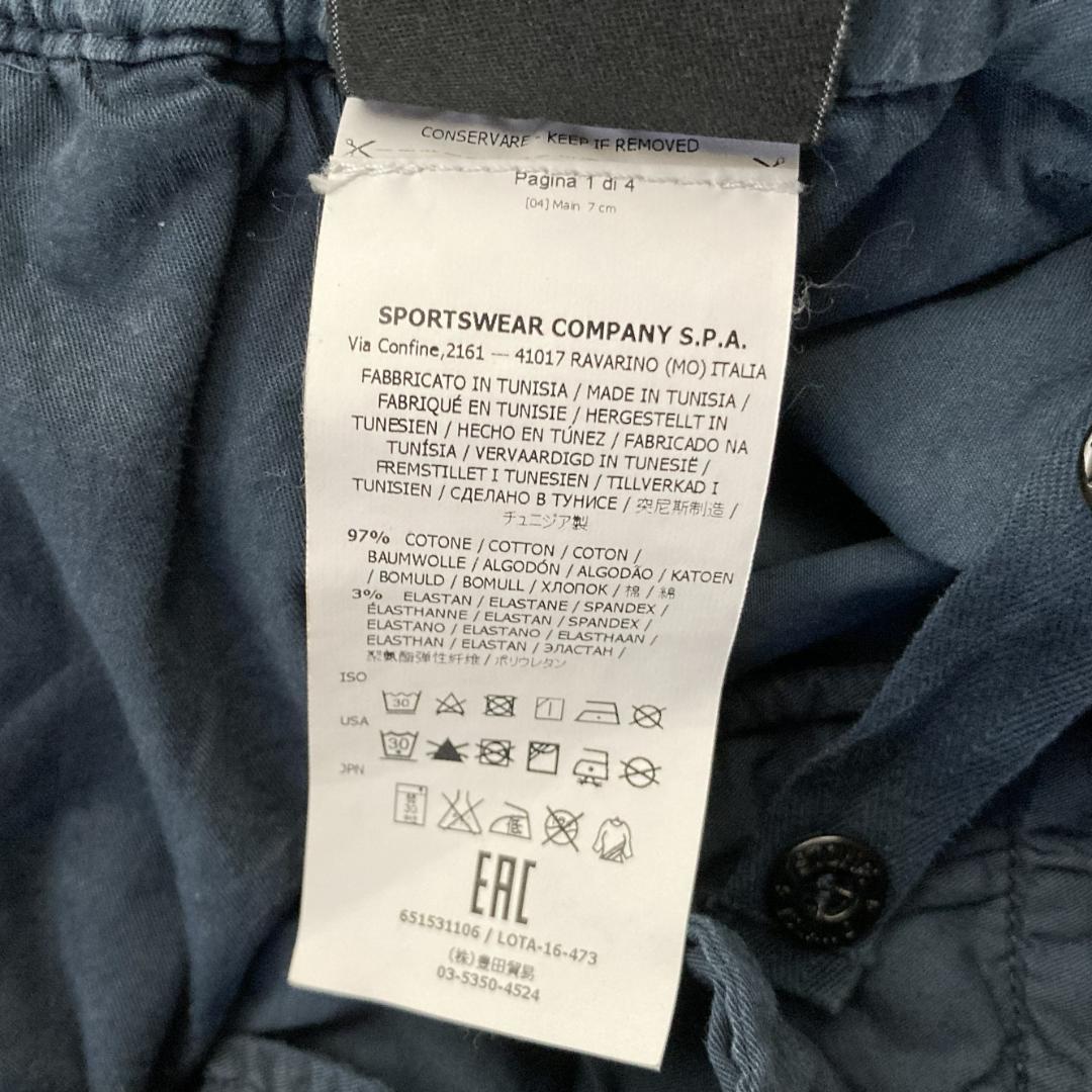 STONE  カーゴパンツ W34 ネイビー 正規QR