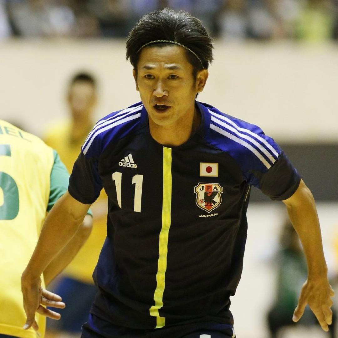 【新品未開封 XO】サッカー フットサル 日本代表 ユニフォーム 三浦知良 カズ