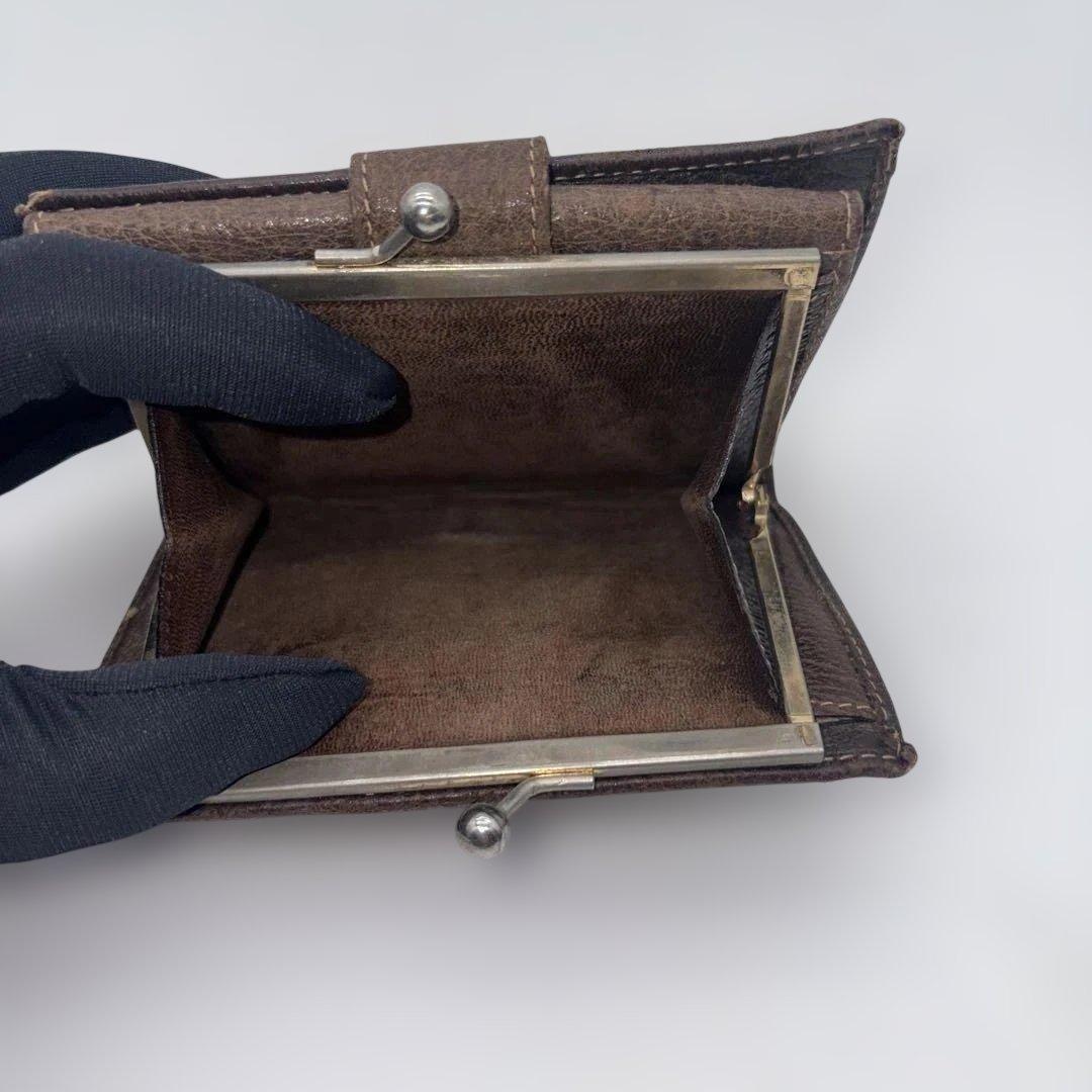 GUCCI GGモノグラム 二つ折り財布