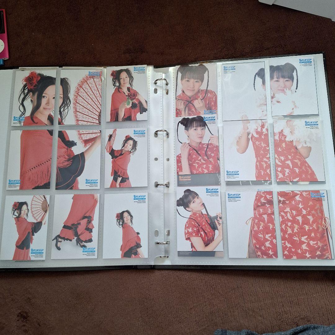 田中理恵　声優　カード+専用バインダー