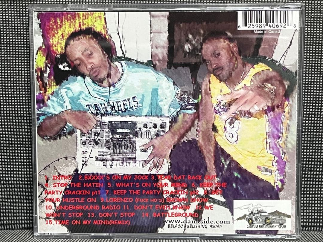 【THE BLACC MAC LP】【B.BLACC】【MAC-V】【G-Rap