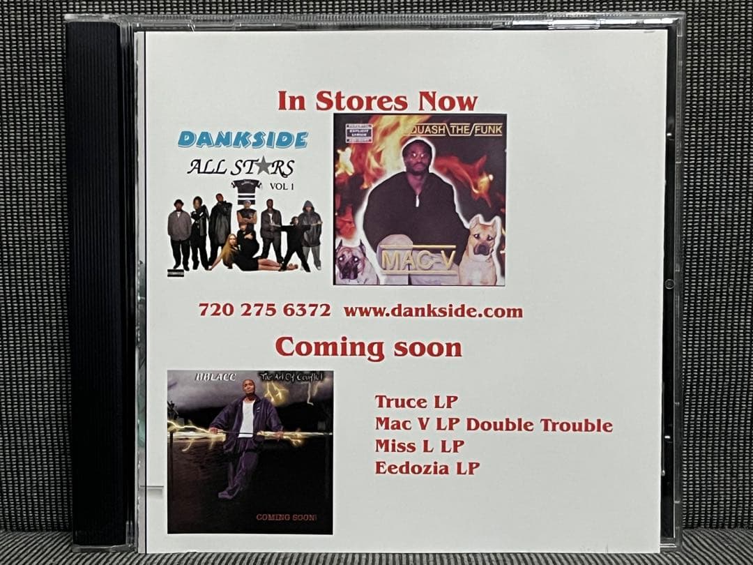 【THE BLACC MAC LP】【B.BLACC】【MAC-V】【G-Rap