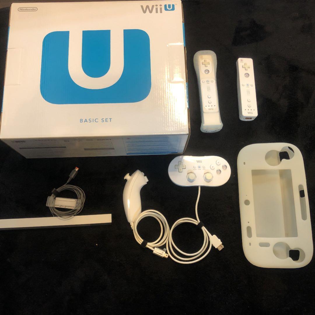 【中古美品】Nintendo Wii U WII U ベーシックセット+オマケ