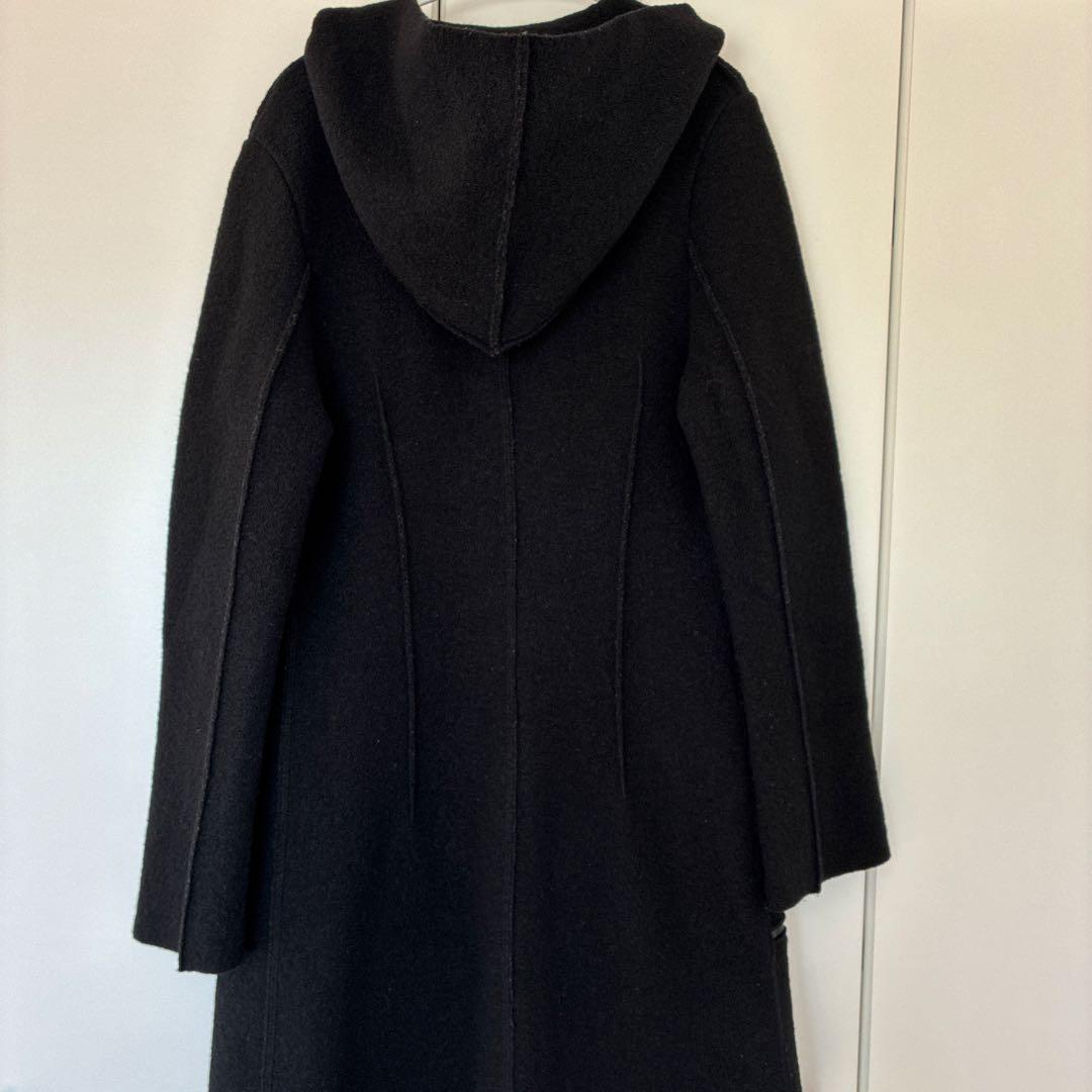 美品　フランス　COP.COPINE ウール 超ロング丈コート ダブルジップ