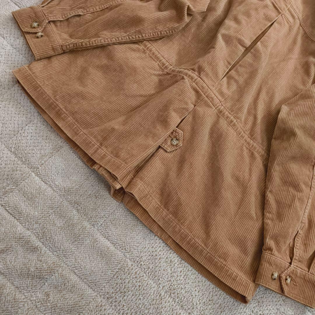 希少 BEAMS+ コーデュロイ ミリタリージャケット ベージュ S